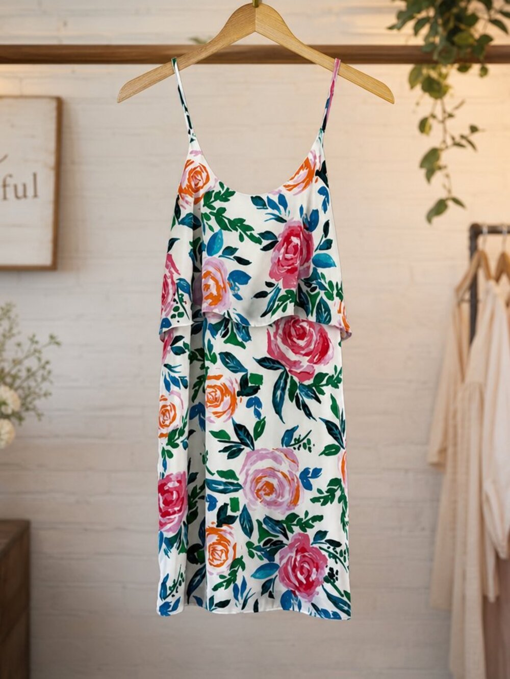 Everly Floral Print Dress Size Small